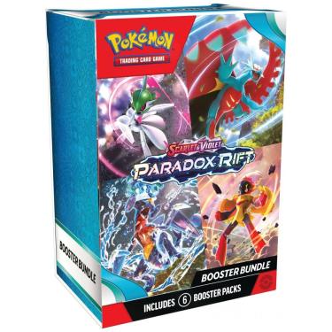 Imagem de Pacote de Boosters Exclusivo Pokémon TCG Scarlet & Violet Paradox Rift com 6 Pacotes
