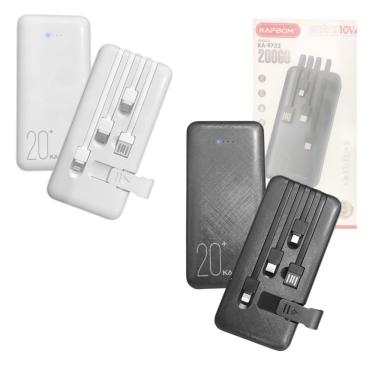 Imagem de Carregador Portátil Power Bank 20000mah Com 04 Saídas