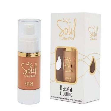 Imagem de Base Líquida Cor 4 Soul Cosméticos 30g
