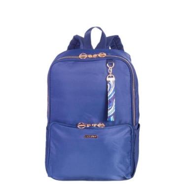 Imagem de Mochila Media Scarf II - Azul - Sestini