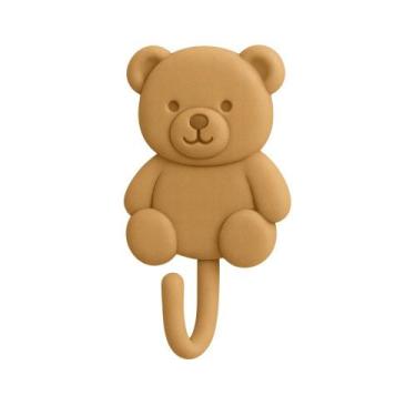 Imagem de Gancho Adesivo URSINHO Suporte Parede Toalha Rosto Porta Chaves Objeto