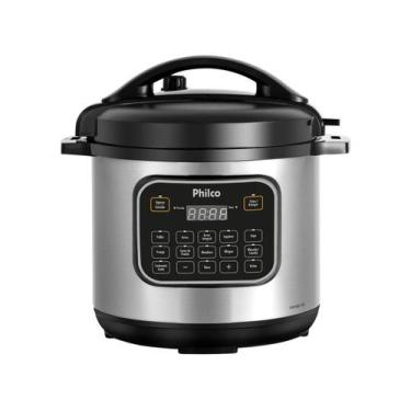 Imagem de Panela de Pressão Elétrica 8L Philco Digital PPP80 56401094, Preto e I