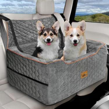 Imagem de Dog Car Seat Booster melafa365 para cães médios/grandes com menos de 2