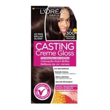 Imagem de Coloração Casting Creme Gloss L'Oréal Paris 300 Castanho Escuro-Unissex