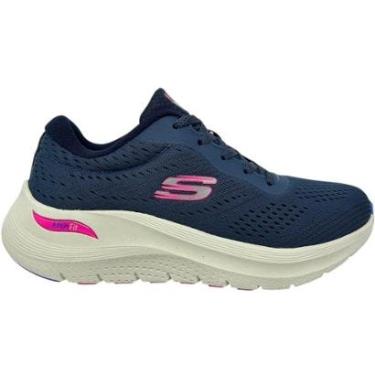 Imagem de Tênis Feminino Esportivo Dia a Dia Anatômico Corrida Caminhada Running Skechers 150051-...