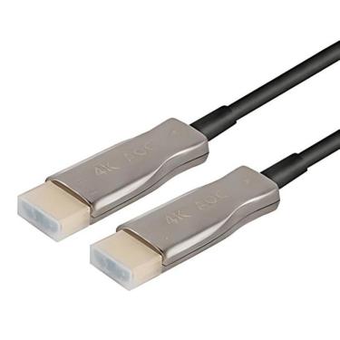 Imagem de Cabo HDMI Fibra Óptica Storm Tech CBHM0040 com Suporte 3D e Resolução ULTRA HD 3840X2160 18GBPS Preto NWT