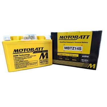 Imagem de Bateria Motobatt Mbtz14s 11.2ah Triumph Tiger 800 Xc 2018 Motobatt