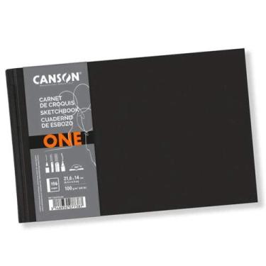 Imagem de Caderno Canson Art book One 100g A5 c/ 196Fls Paisagem