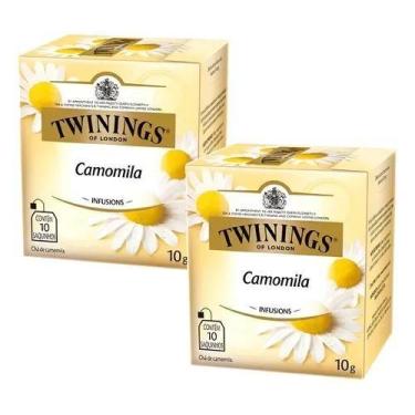 Imagem de Kit Chá Twinings Camomila 20g - 2 Unidades