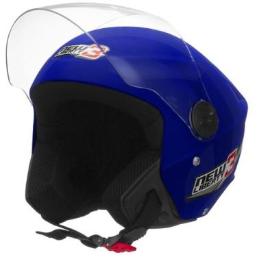 Imagem de Capacete Aberto Moto Pro Tork New Liberty 3 Viseira Cristal Masculino 