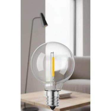 Imagem de 2x Kit 10 Lâmpadas LED G40 Luz Quente Decorativa - Congratulations Sto