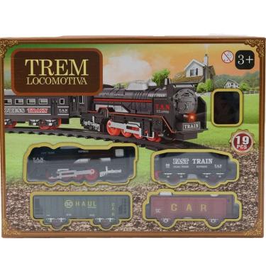 Imagem de Pista De Trem - Locomotiva De Carga - Train Express - 91cm