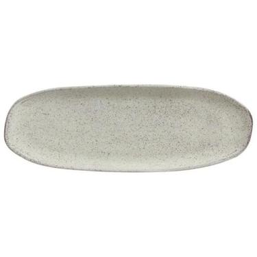 Imagem de Travessa Oval Rasa Grande Orgânico Pistache Porto Brasil