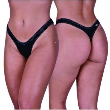 Imagem de Calcinha Frevo Asa Delta de Cintura Baixa e Fio dental - LINGERIE SENS