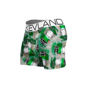Imagem de Cueca Boxer Kevland Ice Beer Verde, P, Verde