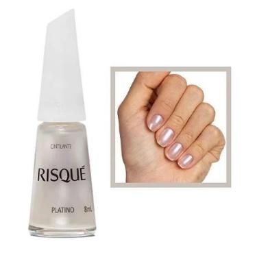 Imagem de Esmalte Risque Coleção Brancos 8ml, PLATINO