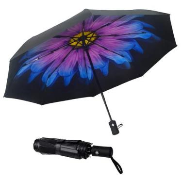 Imagem de Guarda-chuva de viagem SY COMPACT Windproof Auto Open/Close Black