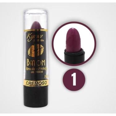 Imagem de Batom Roxo Cremoso kyrav 