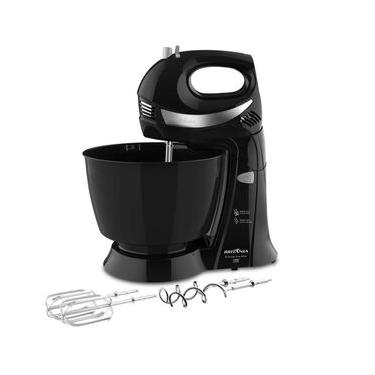 Imagem de Batedeira Convencional Britânia Diamante Duo Mixer 4,3L 350W 4 Velocidades Preto 110V