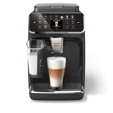 Imagem de Philips Walita Série 4400 Cafeteira Espresso Superautomática LatteGo, 12 Bebidas Quentes e Geladas, Sistema de Leite Fácil de Limpar, Tecnologia SilentBrew, Display Touch Intuitivo, 110V (EP4441/55)