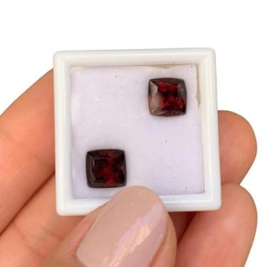 Imagem de Turmalina Rubelita Antique Par 3,32ct - ENE2ESE Gemstone Colored