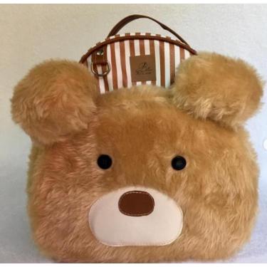 Imagem de Bolsa Infantil com Formato de Ursinho de Pelucia - Bellas Arts