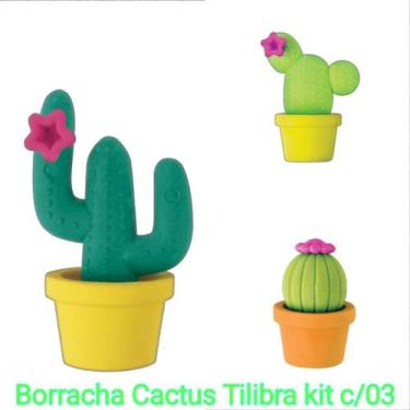 Imagem de Borracha Cactus Tilibra c/03