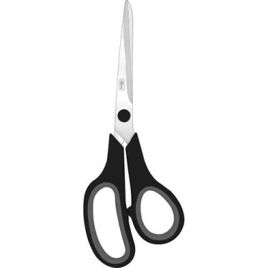 Imagem de Tesoura Multiuso 215mm Slide Blade Preta - Tilibra