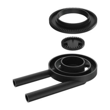 Imagem de Queimador Duplo Médio Fogão Industrial 17,2cm 15598E12696E12700LB Ferr