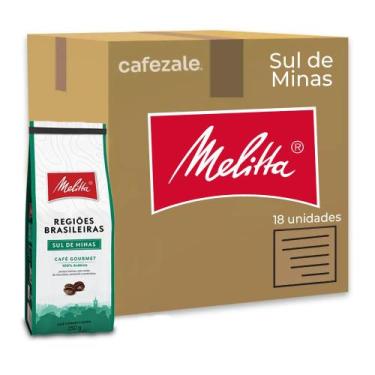 Imagem de Café Melitta Sul de Minas Kit 18 Pacotes de 250g