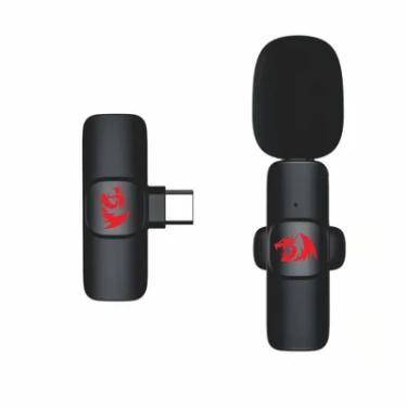 Imagem de Microfone Lapela Redragon Athan Usb Tipo-c 2.4ghz Com Anc - Gm93