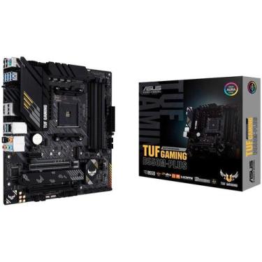 Imagem de Placa Mãe Asus TUF Gaming B550M Plus Chipset B550 AMD AM4 mATX DDR4 90