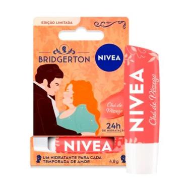 Imagem de Hidratante Labial Nivea Bridgerton Edição Limitada Chá de Pêssego 4,8g