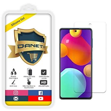 Imagem de Pel�cula de Gel Silicone Flex�vel Full Cover Transparente Samsung Galaxy M62 com Tela de 6.7" - Prote��o Que Adere E Cobre Toda a Tela e Parte Traseira do Aparelho
