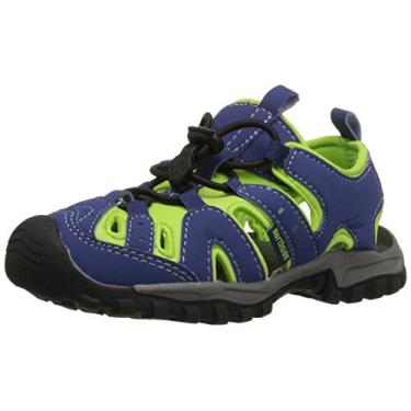 Imagem de Northside Sandália infantil Burke II, azul-royal/limão, 10 Toddler