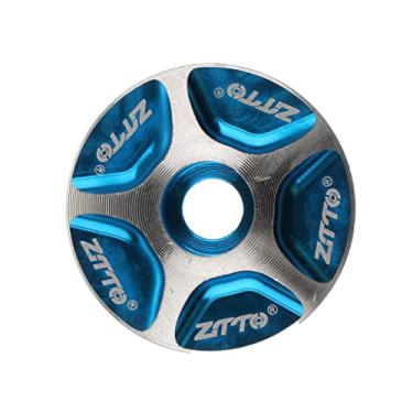 Imagem de Capa de de Ouvido de Liga CNC para com Haste forma forma forma 28,6/8'' Sem Rosca, Azul