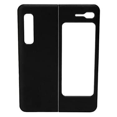 Imagem de Capa para celular para Z Fold 1, capa de couro para smartphone à prova de choque para para Z Fold 1/W20 (preto)