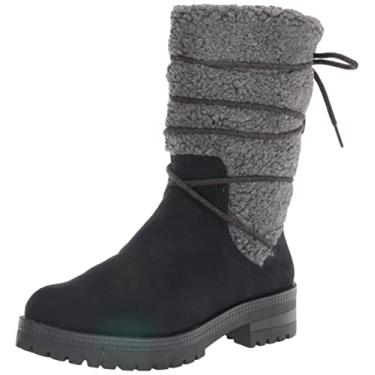 Imagem de LifeStride Bota de neve feminina Saratoga, Preto, 6.5