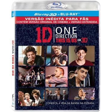 Imagem de Blu-Ray 3D + Blu-Ray 2D - One Direction - This Is Us (legendado)