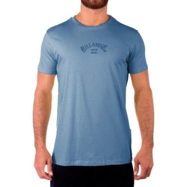 Imagem de Camiseta Billabong Mid Arch Plus Size Sm23 Masculina Azul