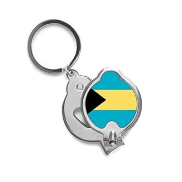 Imagem de Cortador de unhas The Bahamas National Flag North America Country Tesoura de aço inoxidável
