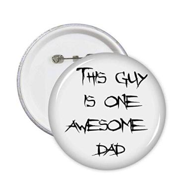 Imagem de Emblema de decoração com 5 peças para decoração de festivais de pais incríveis