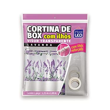 Imagem de Cortina para Box com Ilhós - Visor Lavanda (1,35x2,00m) | Plast Leo (Ref.: 640-B)