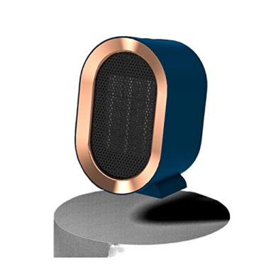 Imagem de Aquecedor de espaço interior aquecedor elétrico ventilador elétrico portátil ventilador aquecedor elétrico aquecedor elétrico quarto aquecedor elétrico mini casa quarto aquecedor elétrico escritório aquecedor elétrico aquecedor elétrico aquecedor elétrico (cor: azul