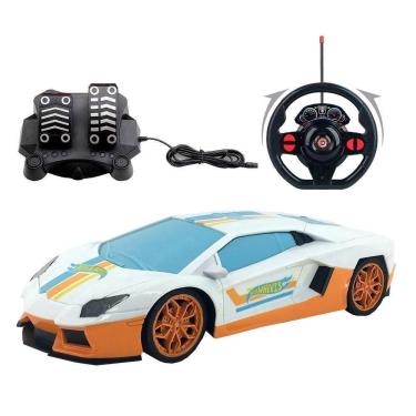 Imagem de Carrinho Controle Remoto Hot Wheels Turbo Tiger 7 Funções - Candide