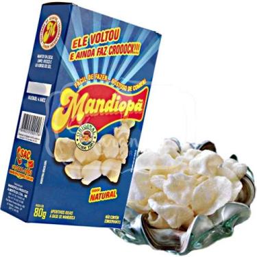 Imagem de Salgadinho Mandiopã Sabor Natural Caixa 80g - Original