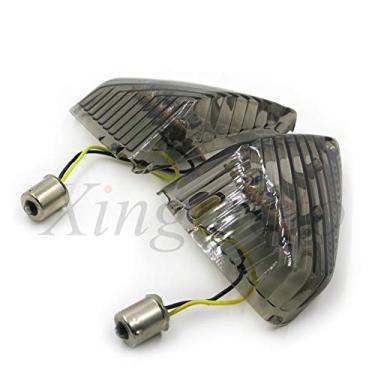 Imagem de NBX- Capa para lente de luz traseira de sinal de LED fumê compatível com 05 2005 Suzuki GSXR GSX-R 1000