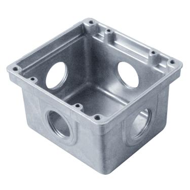 Imagem de Caixa Passagem Alumínio 4x4" Alta A4-1/15-1 3/4" Cód. E005050231 – Wetzel