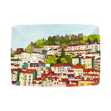 Imagem de Prato Retangular 27x18cm em Porcelana Alma de Lisboa Vista Alegre