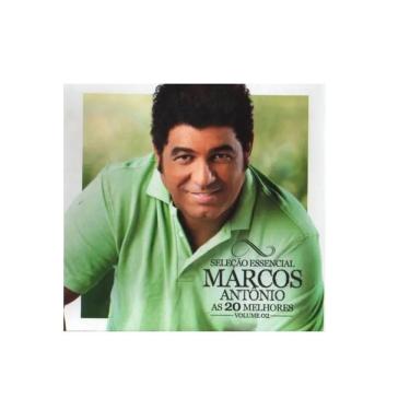 Imagem de CD Marcos Antônio As 20 Melhores VOL 2 - QUALITY MUSIC